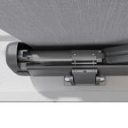 Wall-mounted electric retractable waterproof outdoor awning